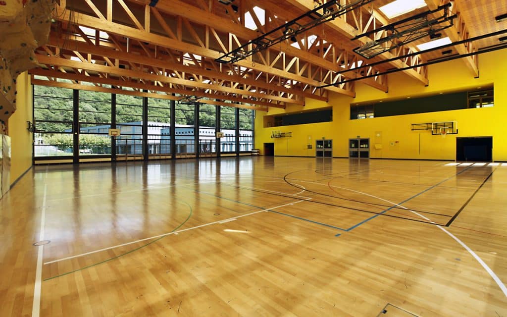 space scheduling gym hall